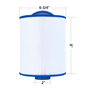 Cryspool Spa Filter Compatible with Artesian Spas, Tidal Fit Swim 06-0006-12, 06-0005-12,Unicel 6CH-502, PAS50SV-F2M, Filbur FC-0311, 50 sq.ft,