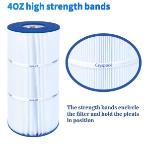 Cryspool Pool Filter Compatible with Hayward CX760RE, C751, Clearwater II 75, Pro Clean 75, PA76, Unicel C-8411, FC-1255, 75 sq.ft.