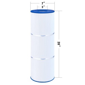 Cryspool Pool Filter Cartridge Compatible with Clean & Clear Plus 320, PCC80-PAK4, R173573, CCP320,Unicel C-7470, Filbur FC-1976, 817-0081