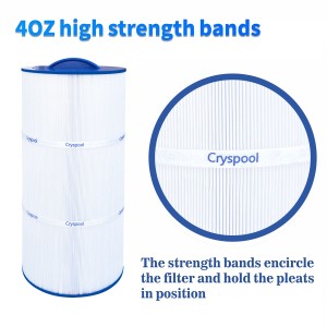 Cryspool Spa Filter Compatible with Caldera Utopia 73722,1039607, C-8399,PCD100W, FC-3965,100 sq.ft.
