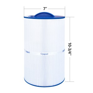Cryspool Spa Filter Compatible with Caldera 50, Caldera Spas, Unicel C-7350, 1019401, 73532, PCD50N, FC-3963, 50 sq.ft hot tub Filter