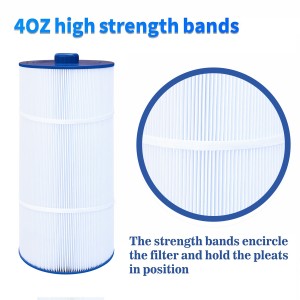 Cryspool Spa Filter Compatible with 6540-488,Sundance Double End 120, PSD125-2000, C-8326, FC-2780, Magnum SU125,125 sq.ft.